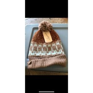 Universal Thread | Brown & Blue Beanie | NEW